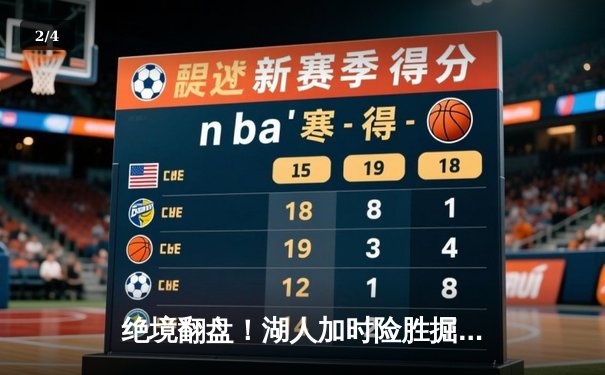 绝境翻盘！湖人加时险胜掘金，詹姆斯狂砍三双引领惊天逆转 - 2